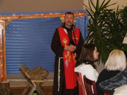 Wigilia w Domu Pomocy Społecznej w Podzamku 23 Grudnia 2014r.